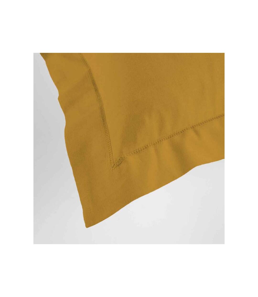 Taie d'Oreiller en Coton Bio Biolina 63x63cm Ocre