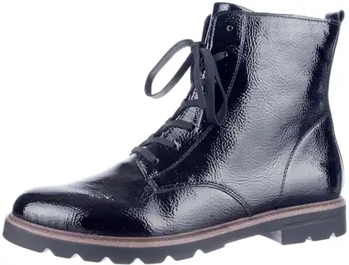 Remonte zwart lak D2Q71-03 - maat 43 veterboot zwart lak - maat 43 Calandschoen