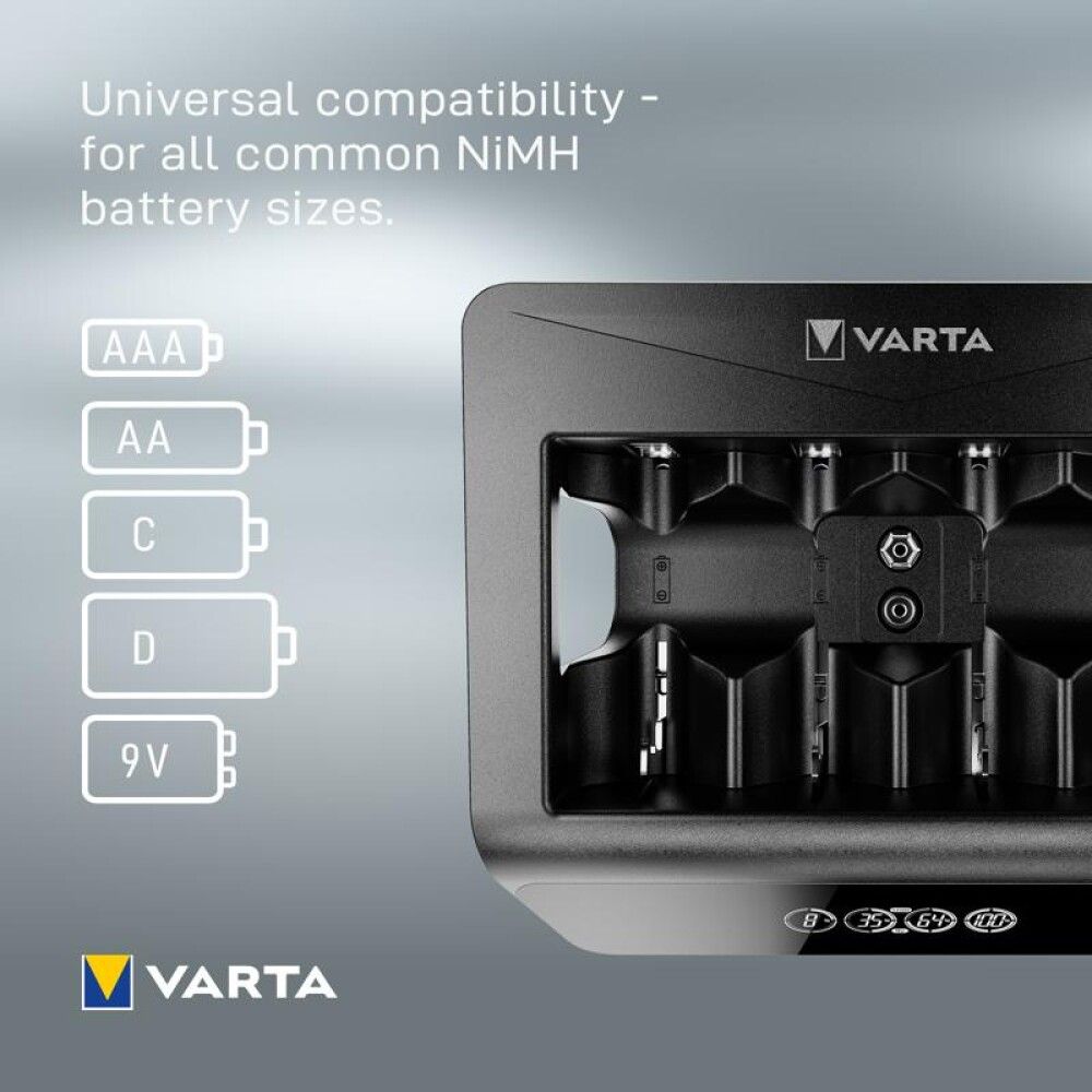 BATTERILADER VARTA LCD UNIVERSAL