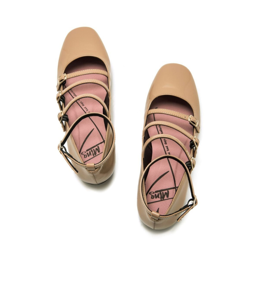 Sapatos Mustang Camille bege