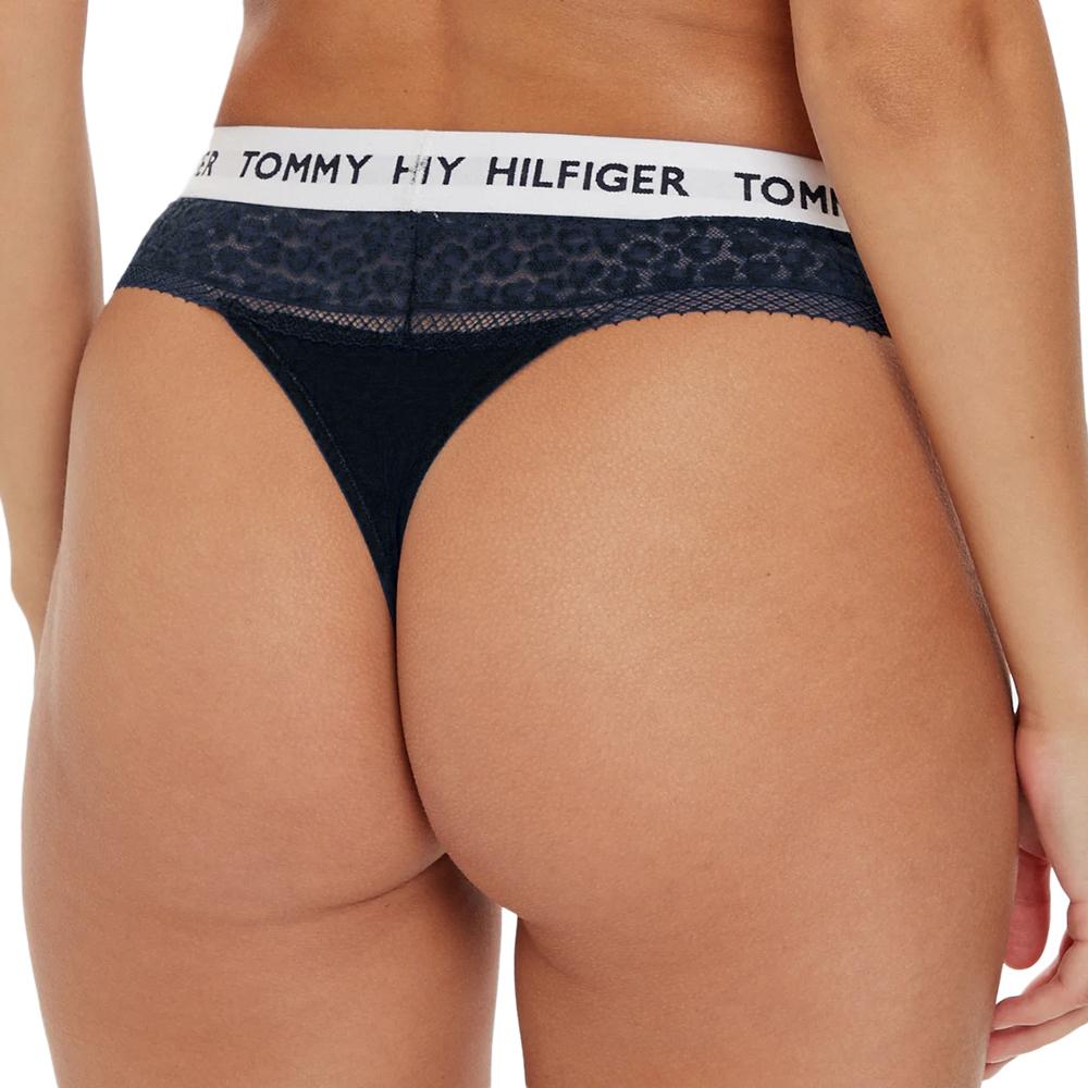 Tommy Hilfiger String Marine Femme Tommy Hilfiger Thong