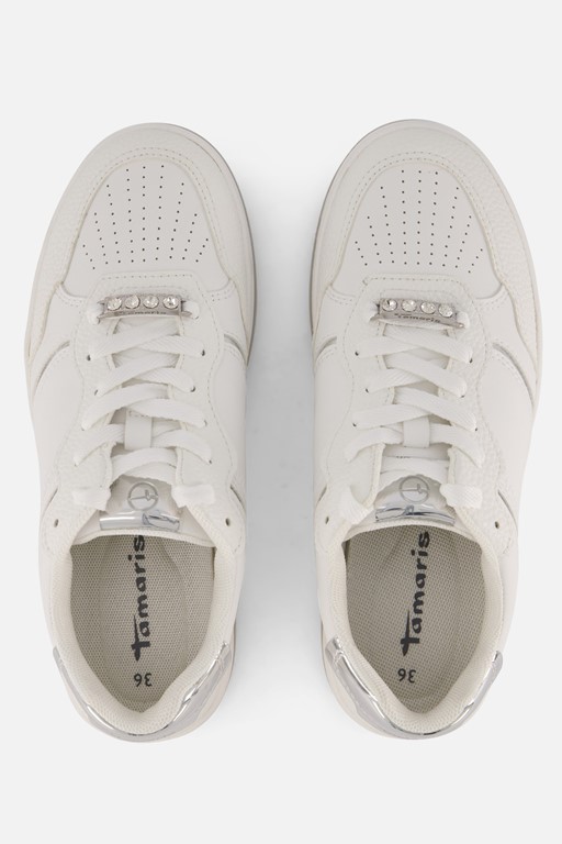 Tamaris Sneakers wit Synthetisch