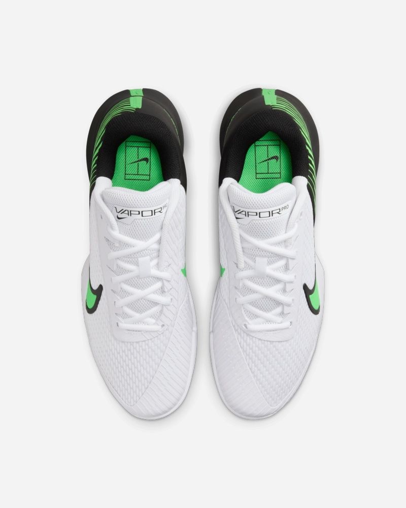 Chaussures de tennis Nike NikeCourt Air Zoom Vapor Pro 2 Blanc & Vert pour homme