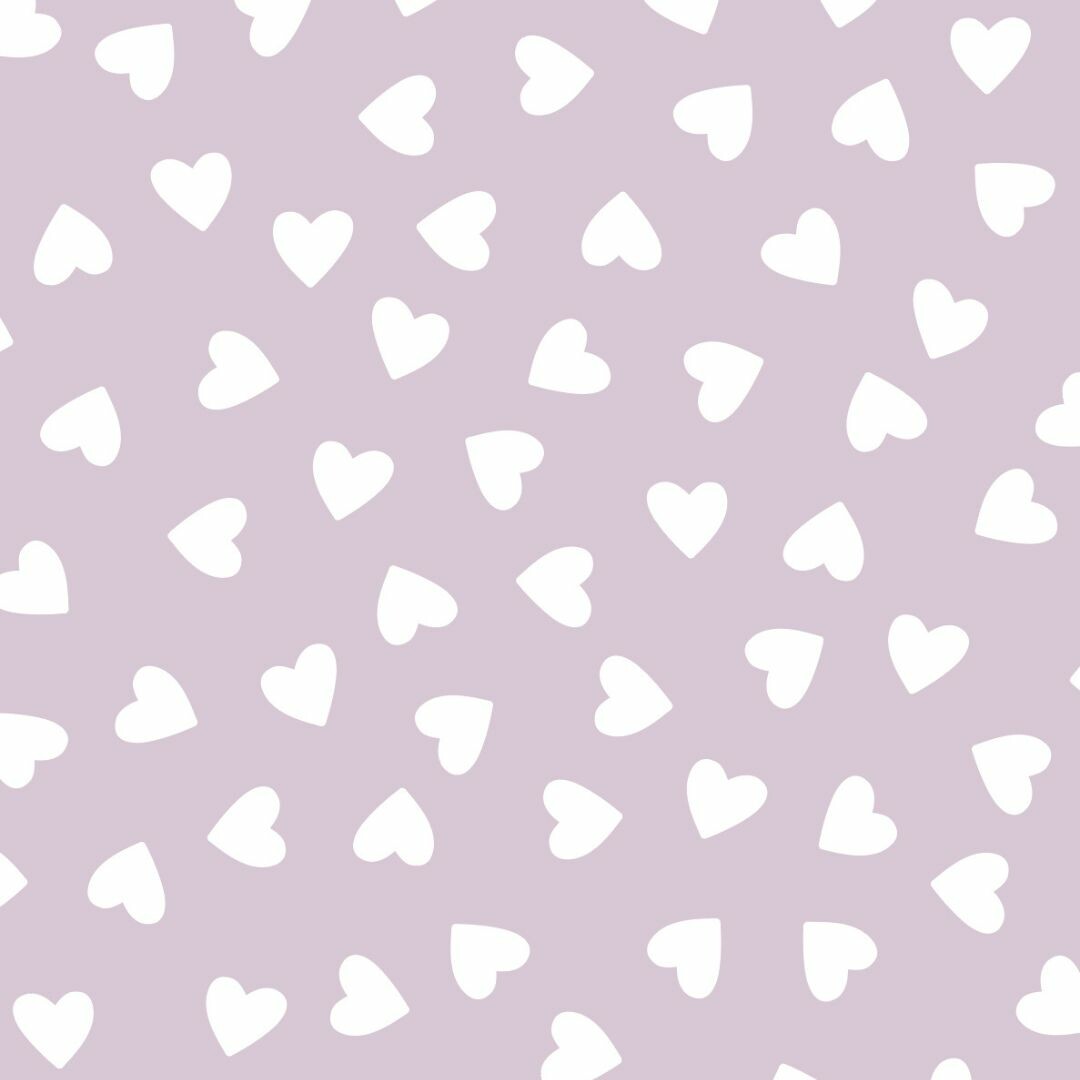 Vanpauline poppenbuggy lila hearts