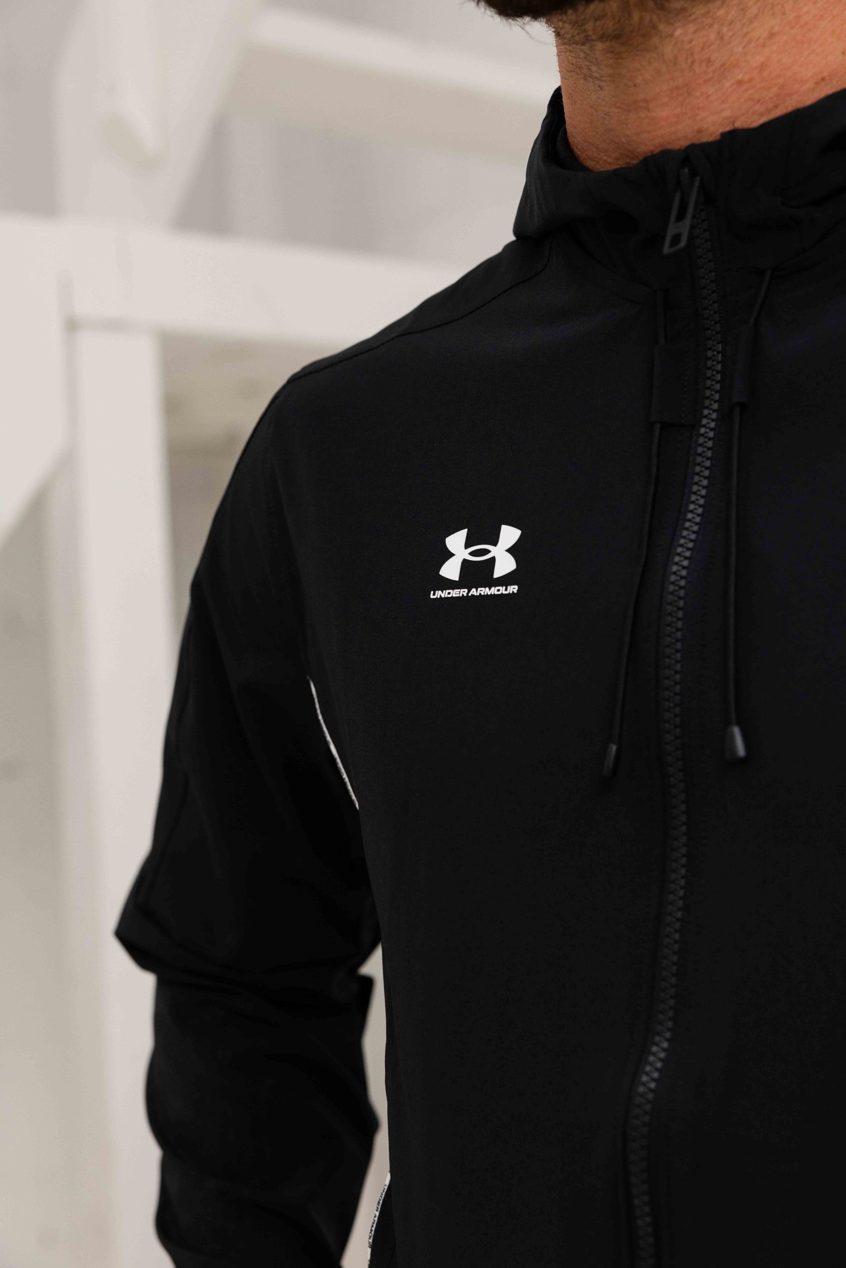 Under Armour Challenger Pro Trainingspak Heren Zwart/Wit