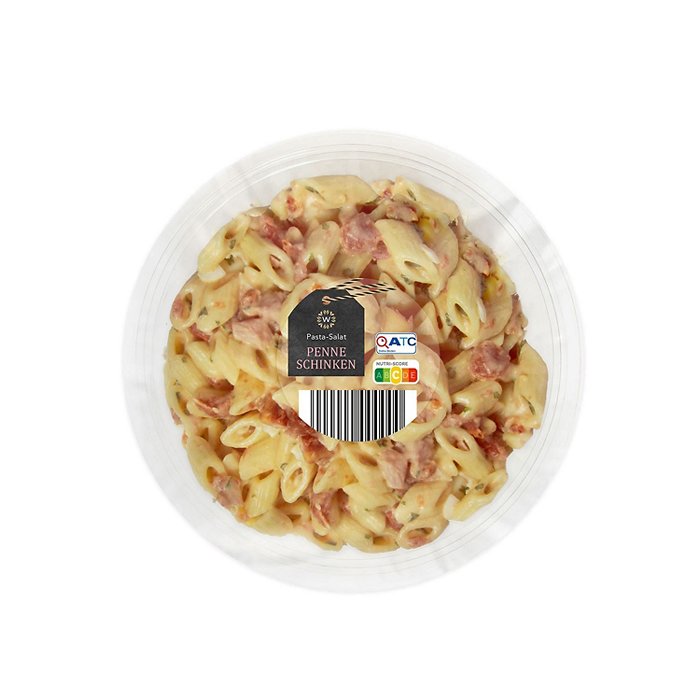 WONNEMEYER Pasta-Salate 250 g, Penne-Schinken