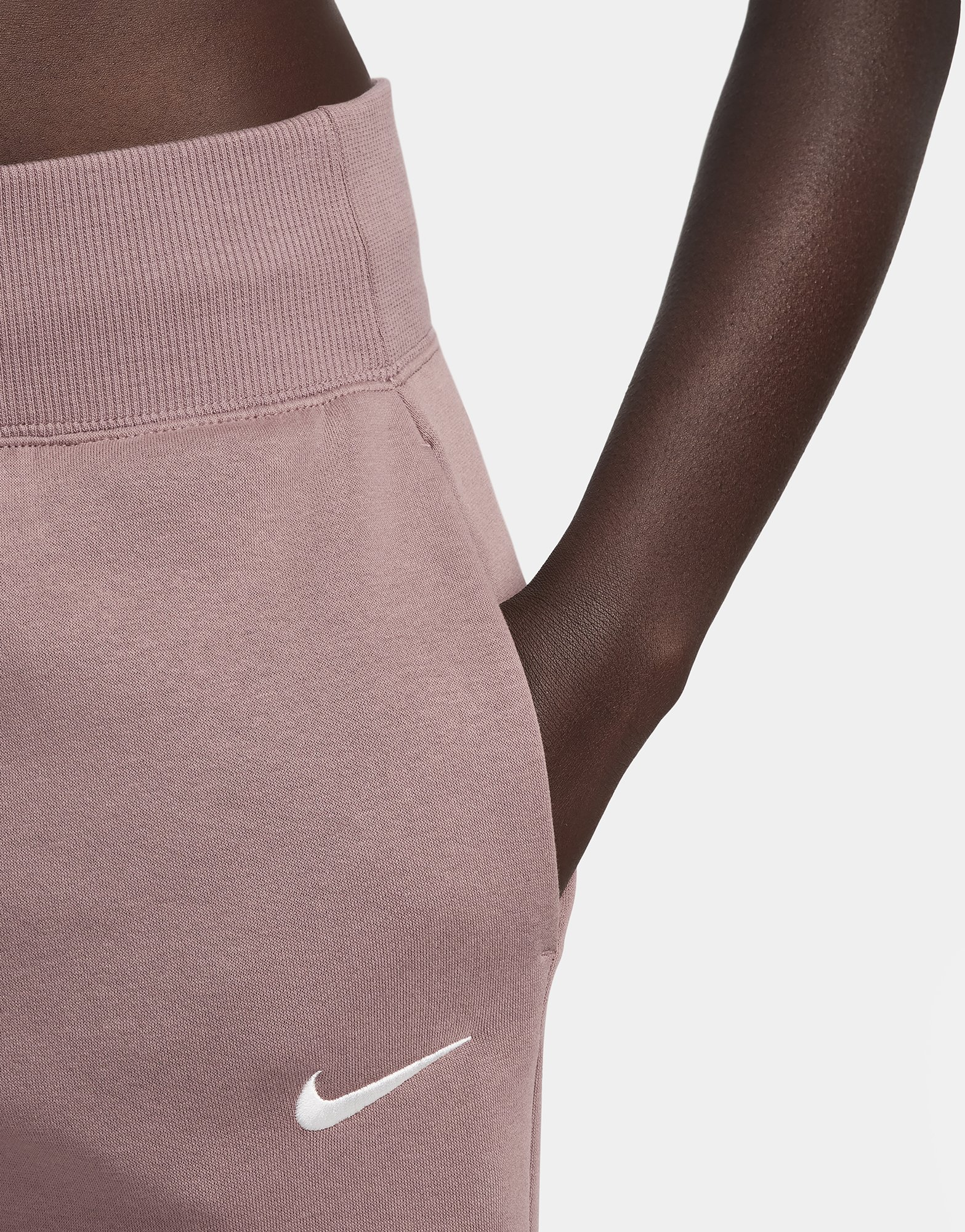Nike Pantalon de jogging ample à taille haute pour Femme Sportswear Phoenix Fleece