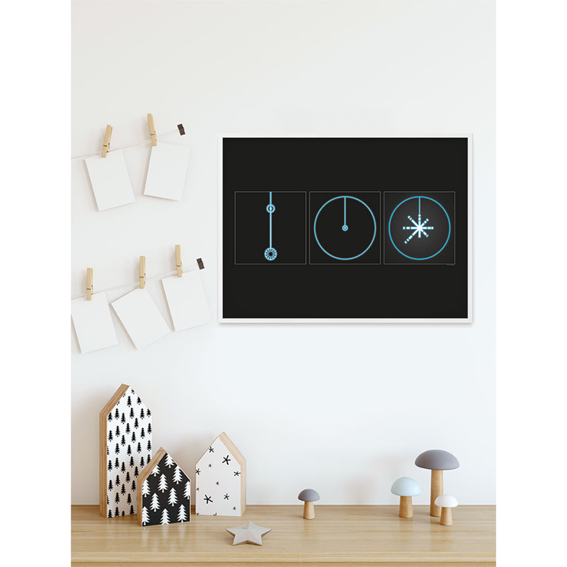 Wandbild STAR WARS CLASSIC HOW TO - 70x50 cm