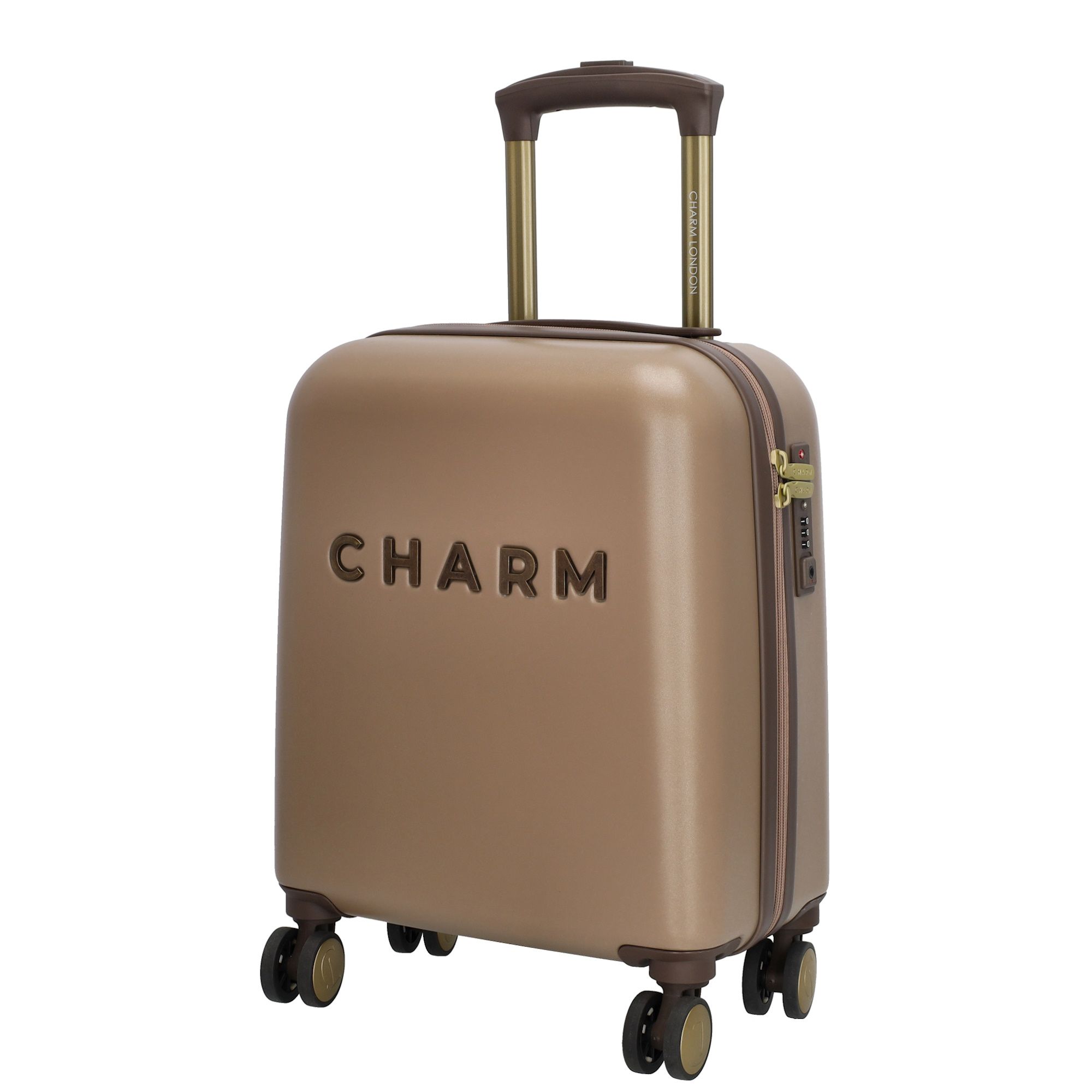 Charm London Capetown Underseat Koffer Taupe
