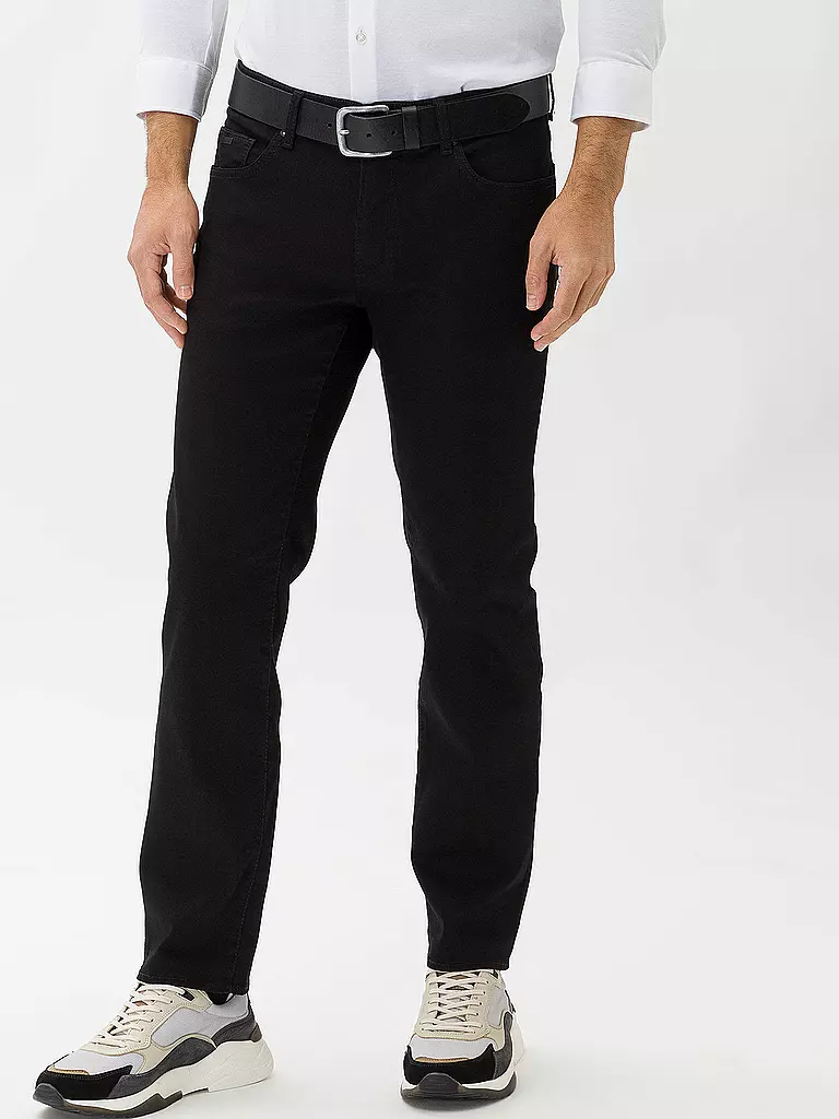 BRAX Jeans Straight Fit CADIZ schwarz