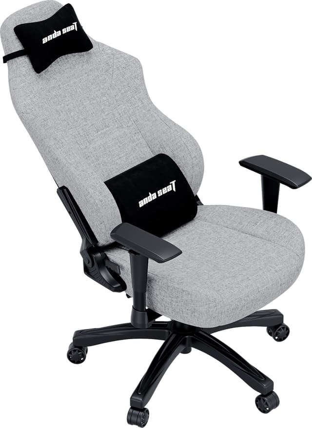 AndaSeat Luna gaming-stol (gråt stof)