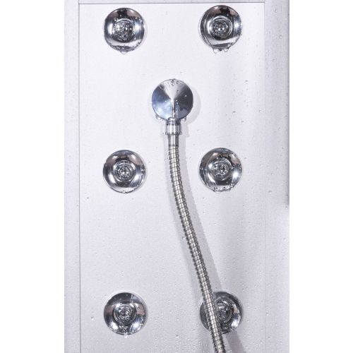 Badstuber Dream kitvrije gesloten douchecabine 90x90cm kwartrond