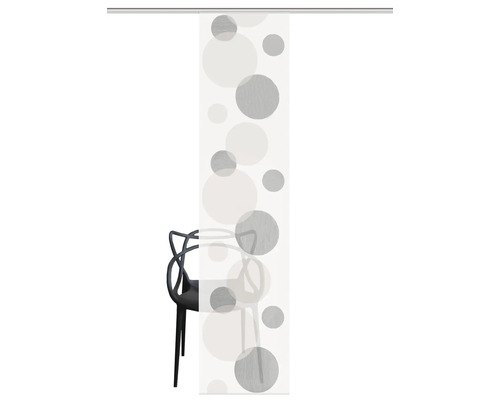 Paneelgordijn Home Fashion Circles grijs 60x245 cm