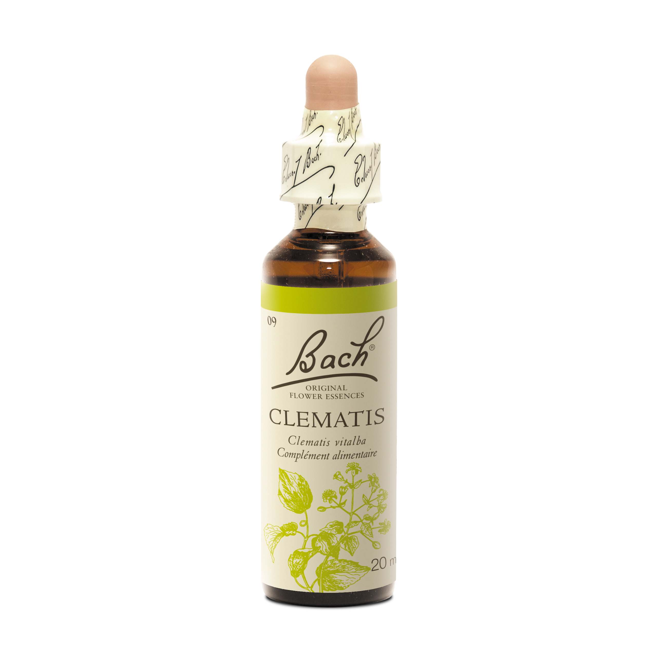 Fleurs de Bach Original Clematis<br>20 ml, flüssig, No09