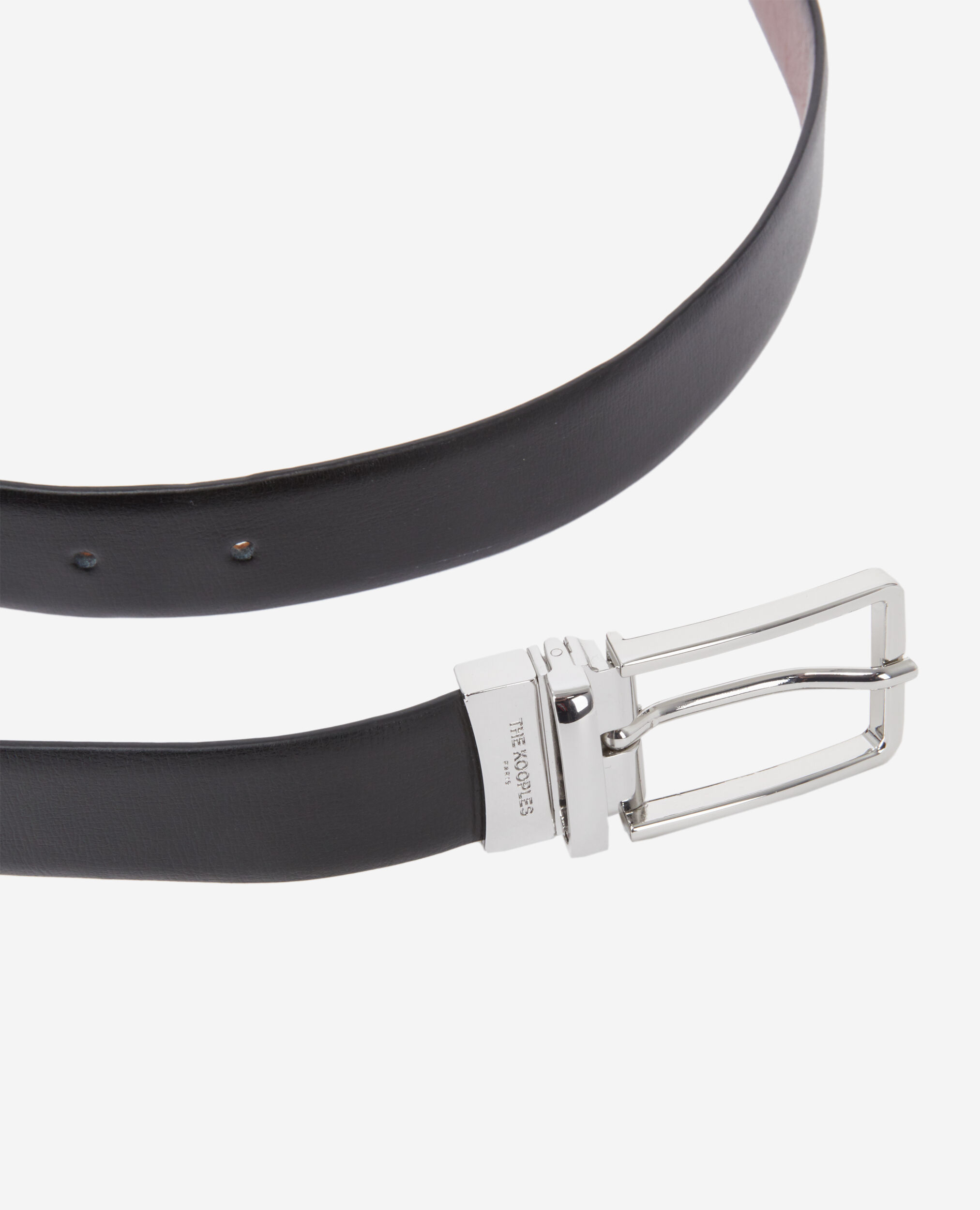 Ceinture en cuir noire