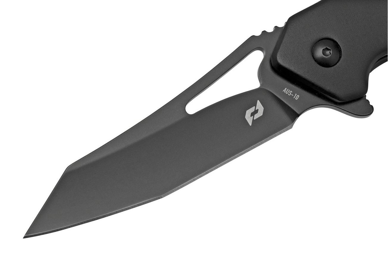Schrade Killer Whale 1159321, zwart aluminium, zakmes