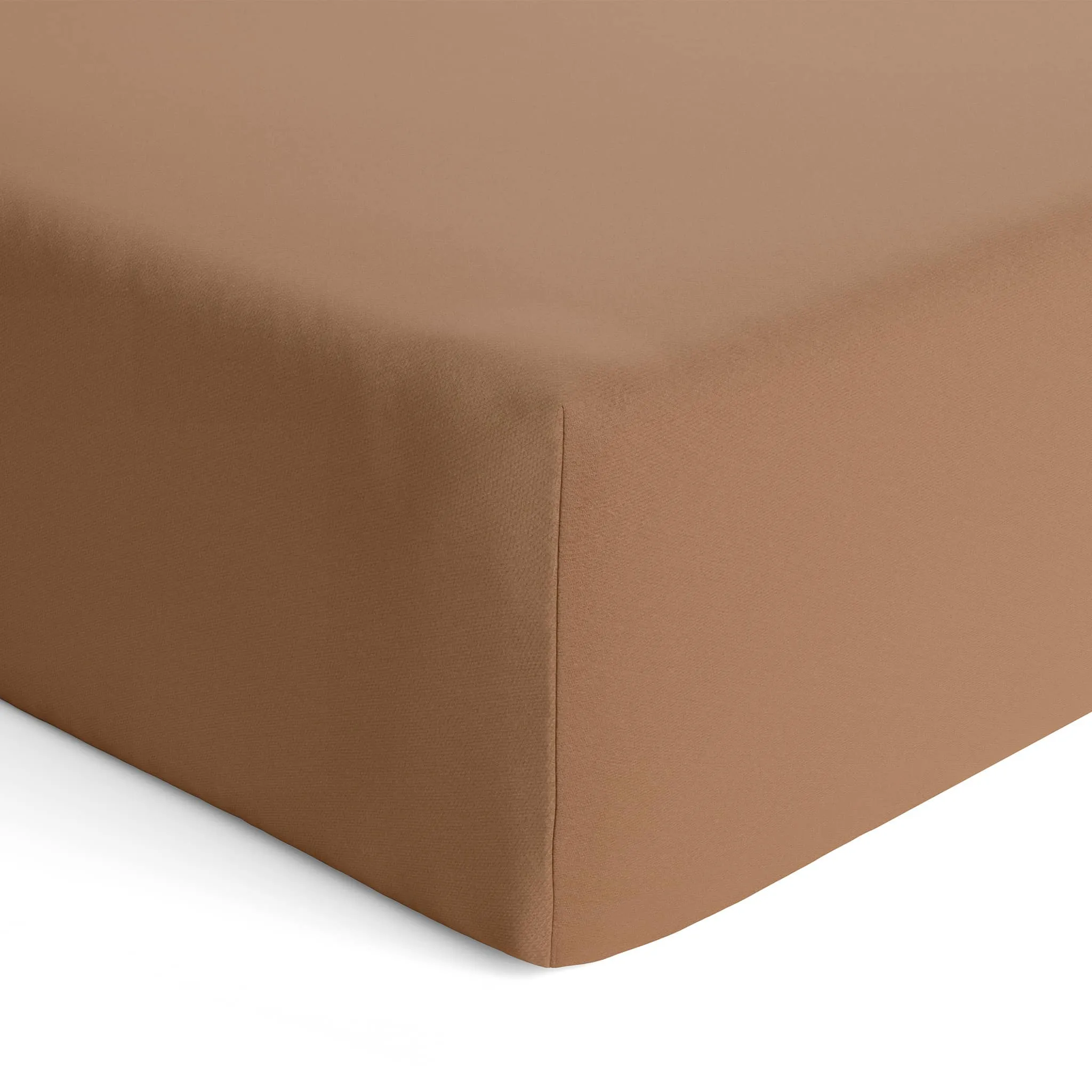 Origami Maison Drap Contour pour Lit de Bébé - Uni Moka