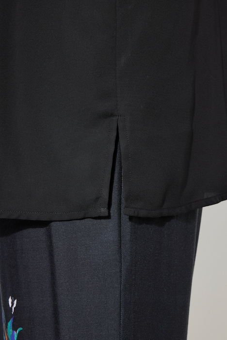 Bluse, Classic Fit, Schulter CutOut mit Spitze