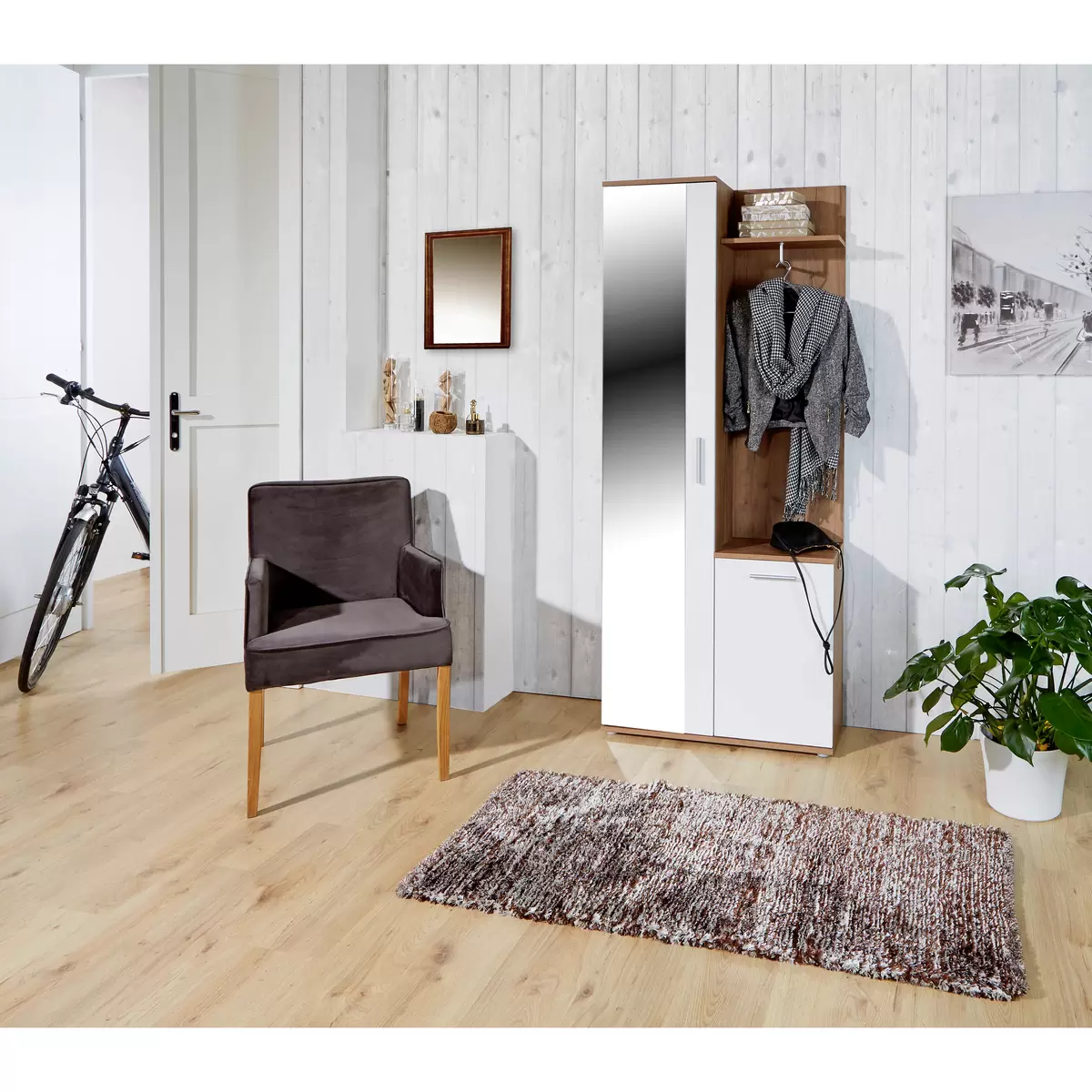 Garderobe Xara Best Price weiss