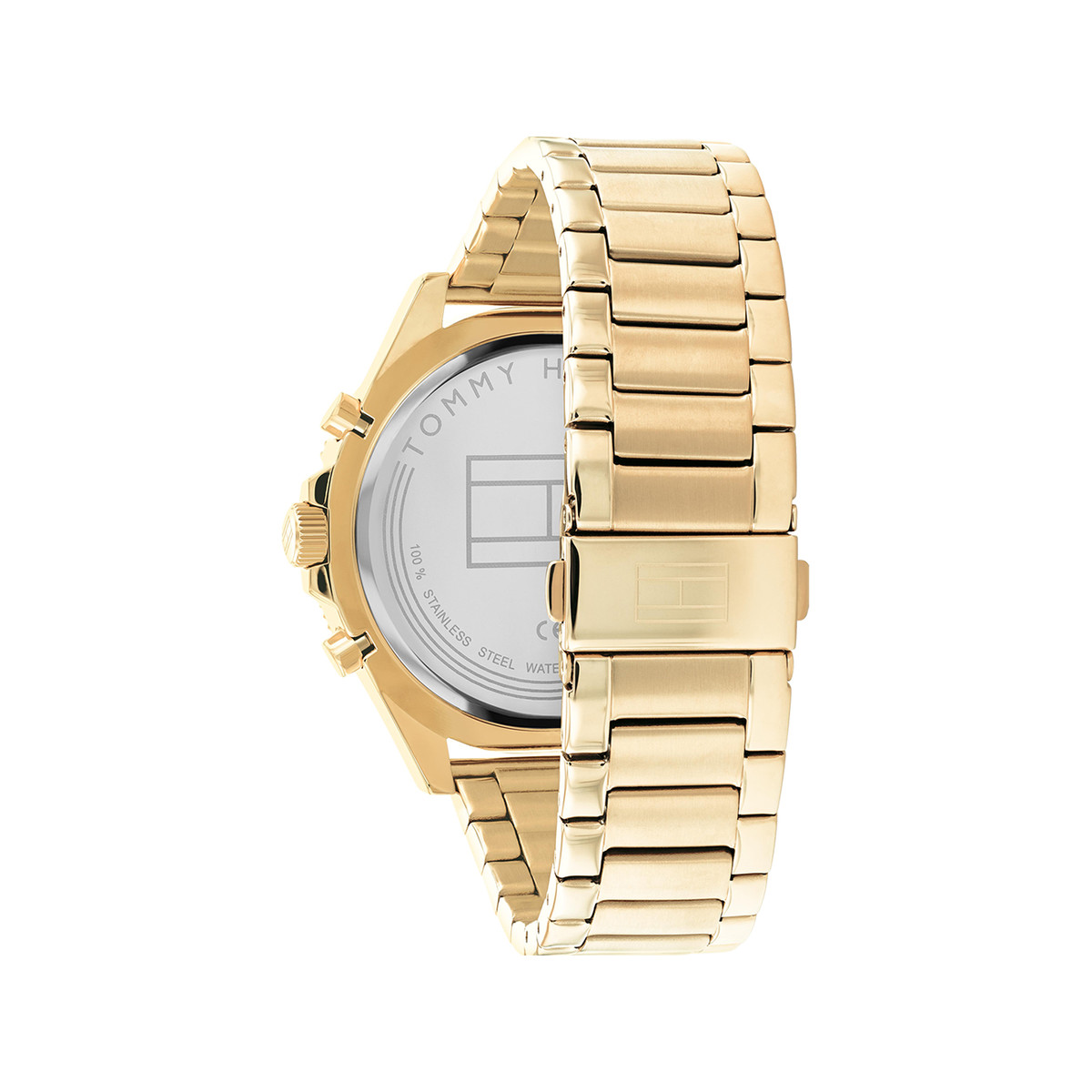 Montre Tommy Hilfiger homme acier doré
