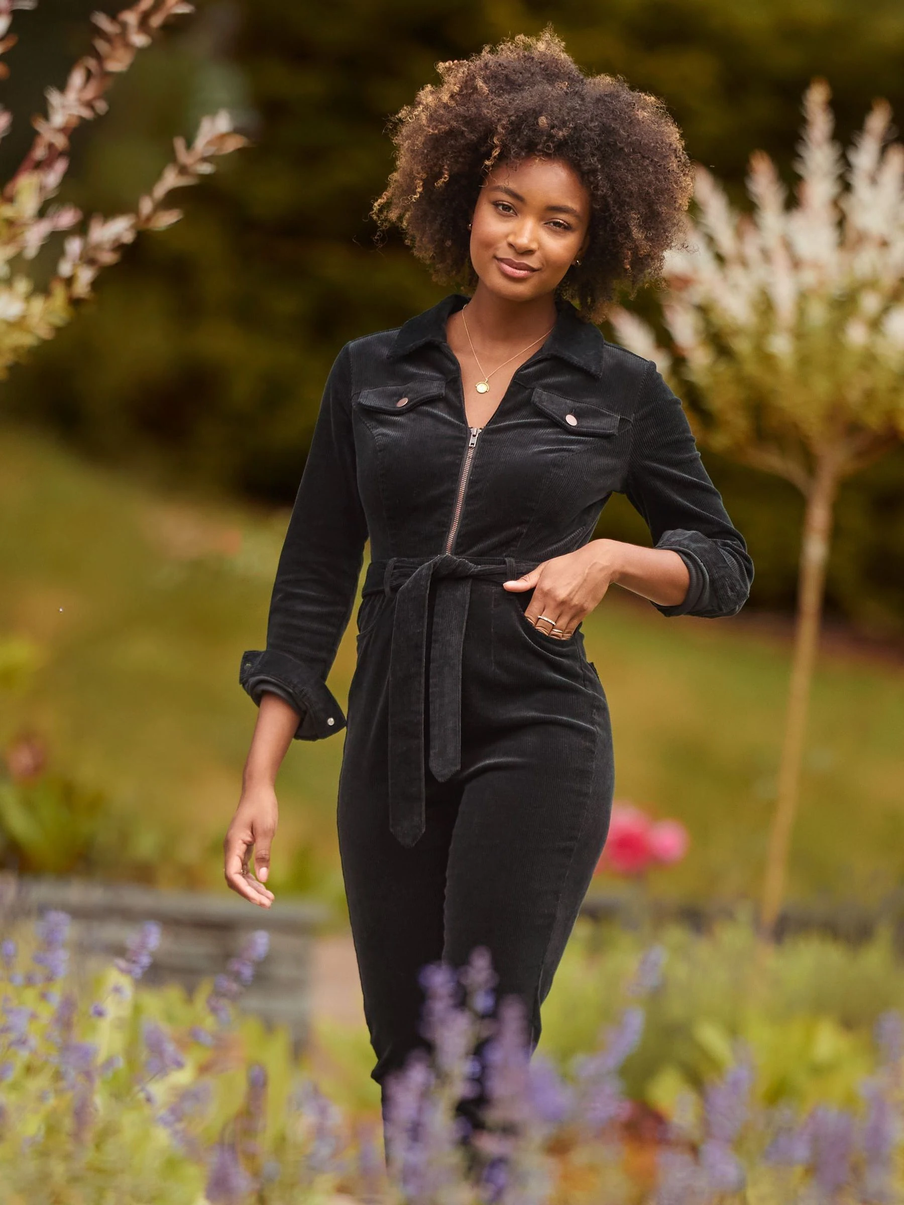 Joe Browns Stretch Fit Darcy Cord Jumpsuit