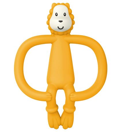 Matchstick Monkey Beißring - Löwe - Gelb