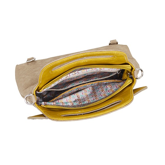 Hi-Di-Hi Madame Butterfly Hand/ Shoulder/ Bagpack Beige/ Beige