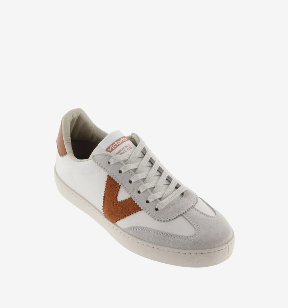 BERLÍN CYCLISTE EFFET CUIR & CUIR FENDU Baskets homme et femme de cyclisme TEJA
