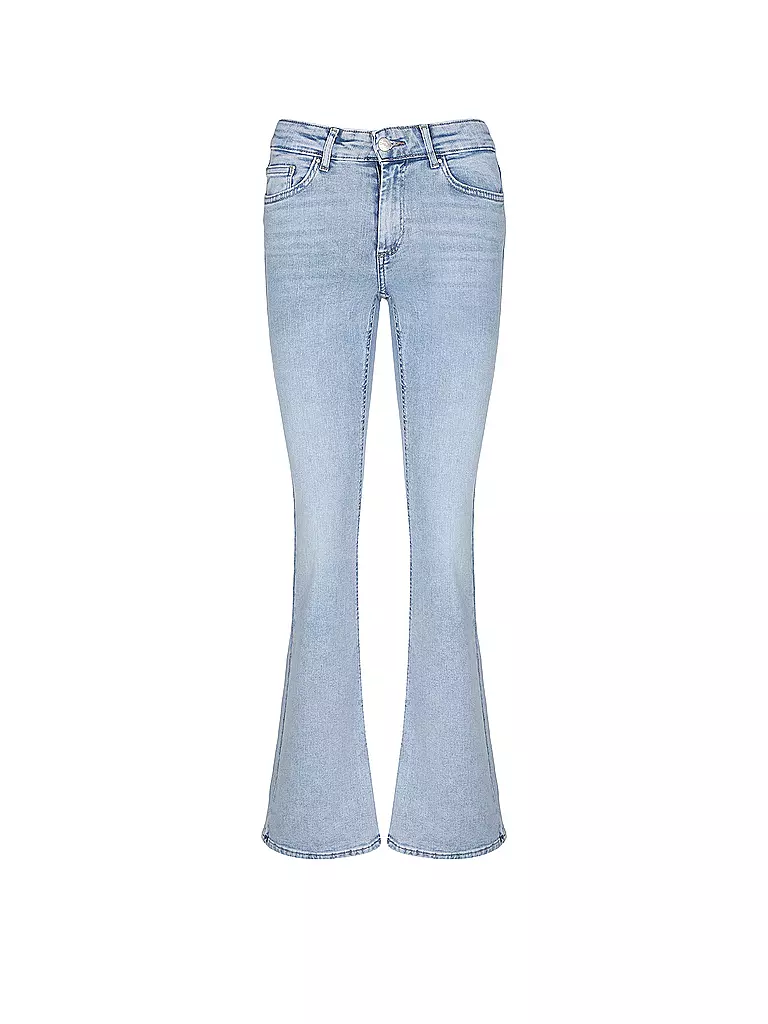ONLY Jeans Flared Fit ONLBLUSH hellblau