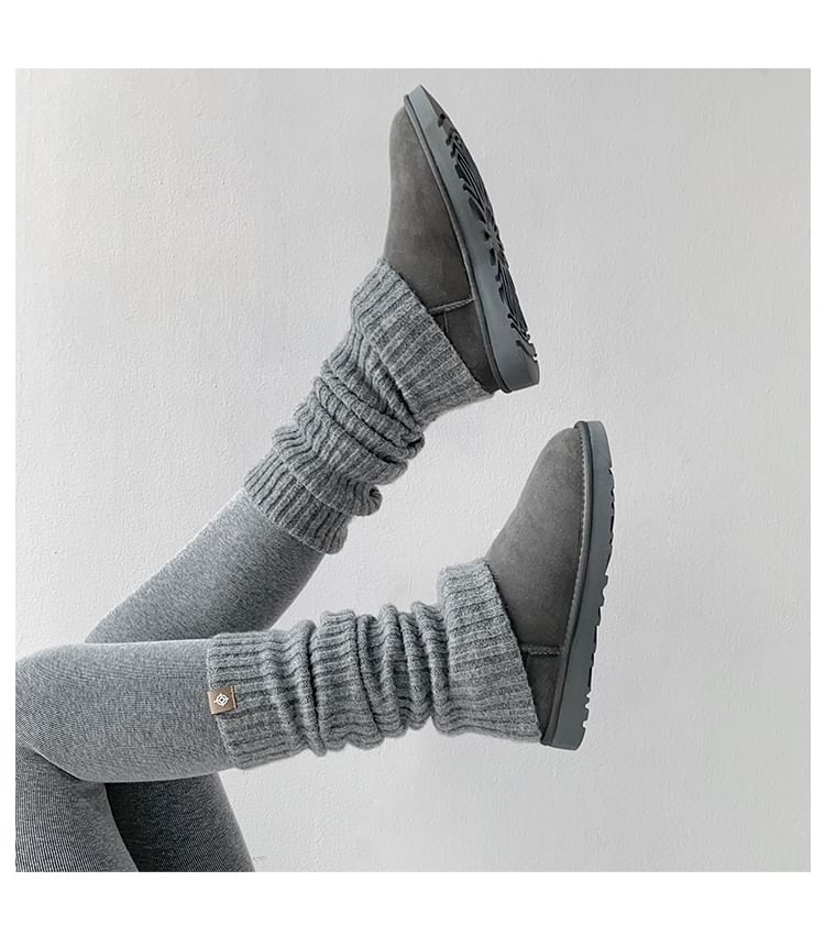Shira - Zachtgebreide beenwarmer in 5 kleuren