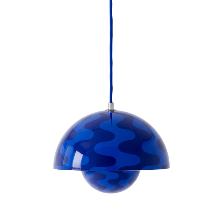 &Tradition - FlowerPot Pendelleuchte VP1, kobaltblau / dämmerungsblau