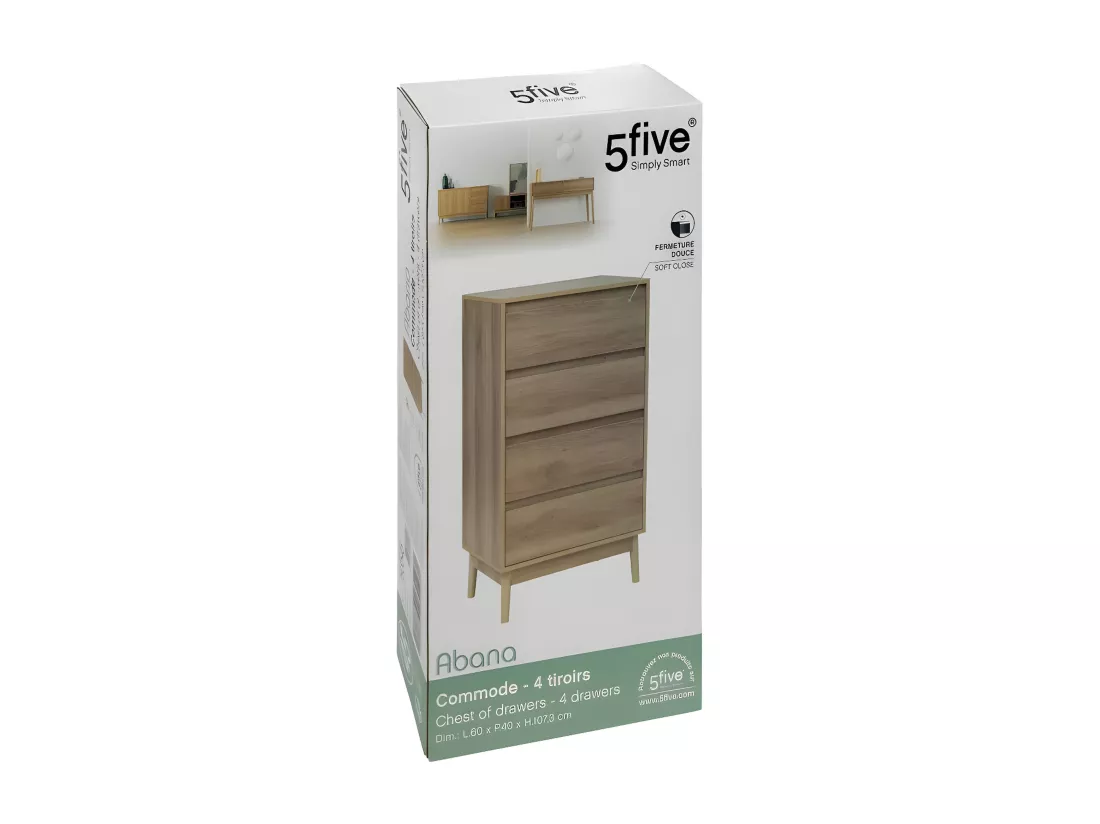 Commode Design 4 Tiroirs 