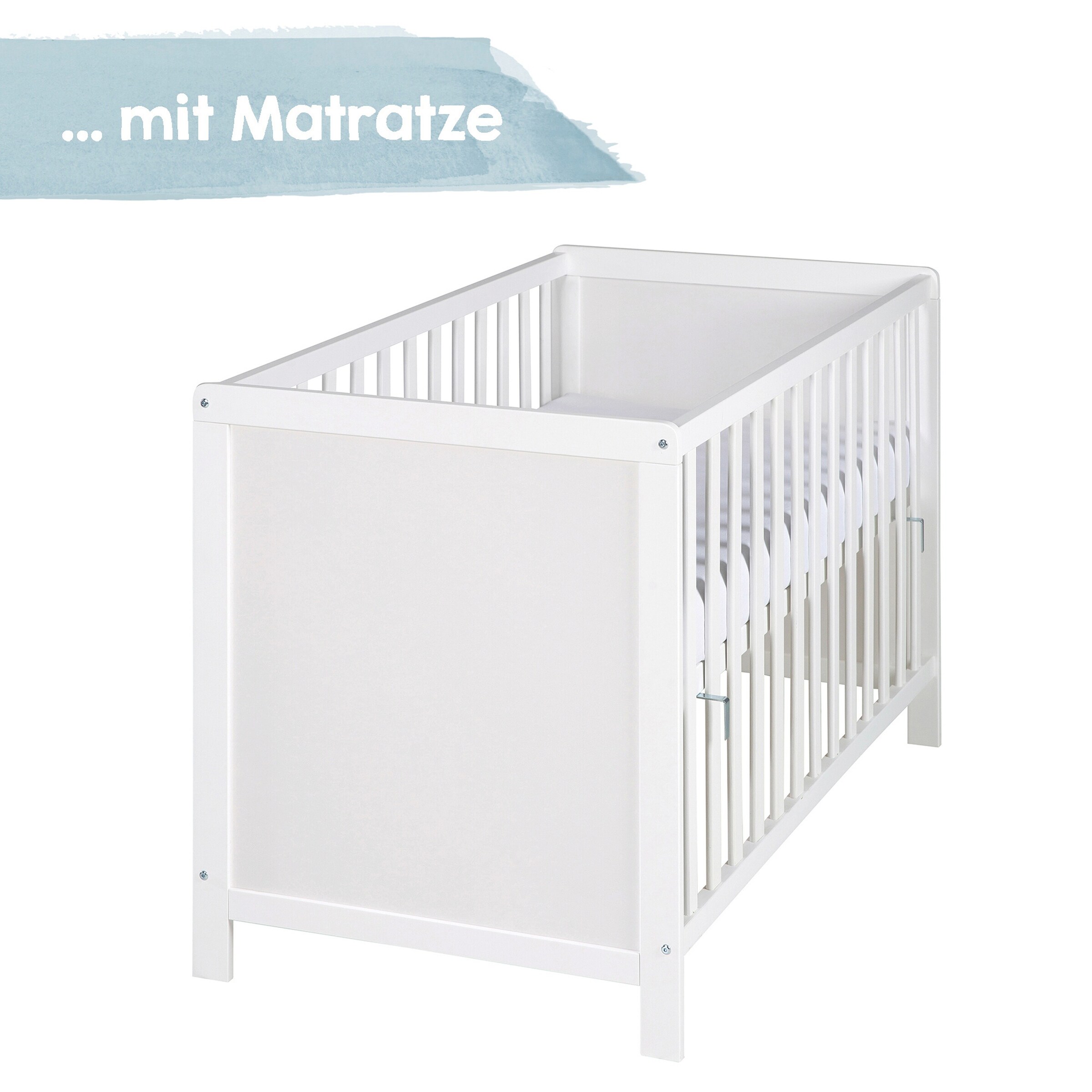 roba Beistellbett, 60 x 120 cm mit Matratze Universal