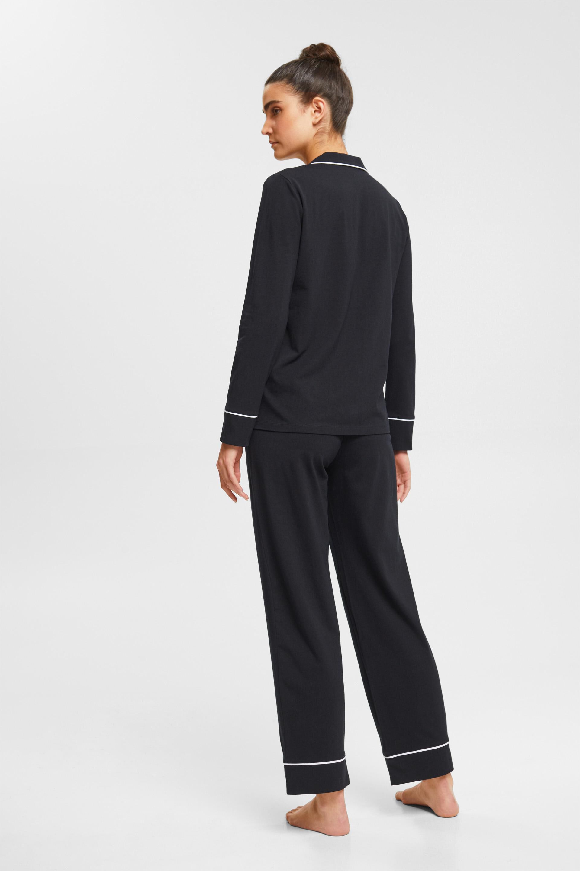 Pyjama en jersey de coupe longue