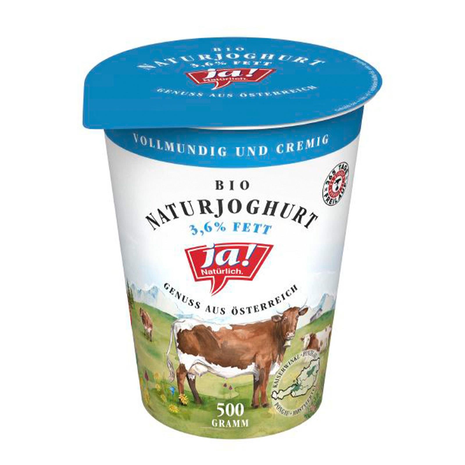 Ja! Natürlich Joghurt Natur 3.6%