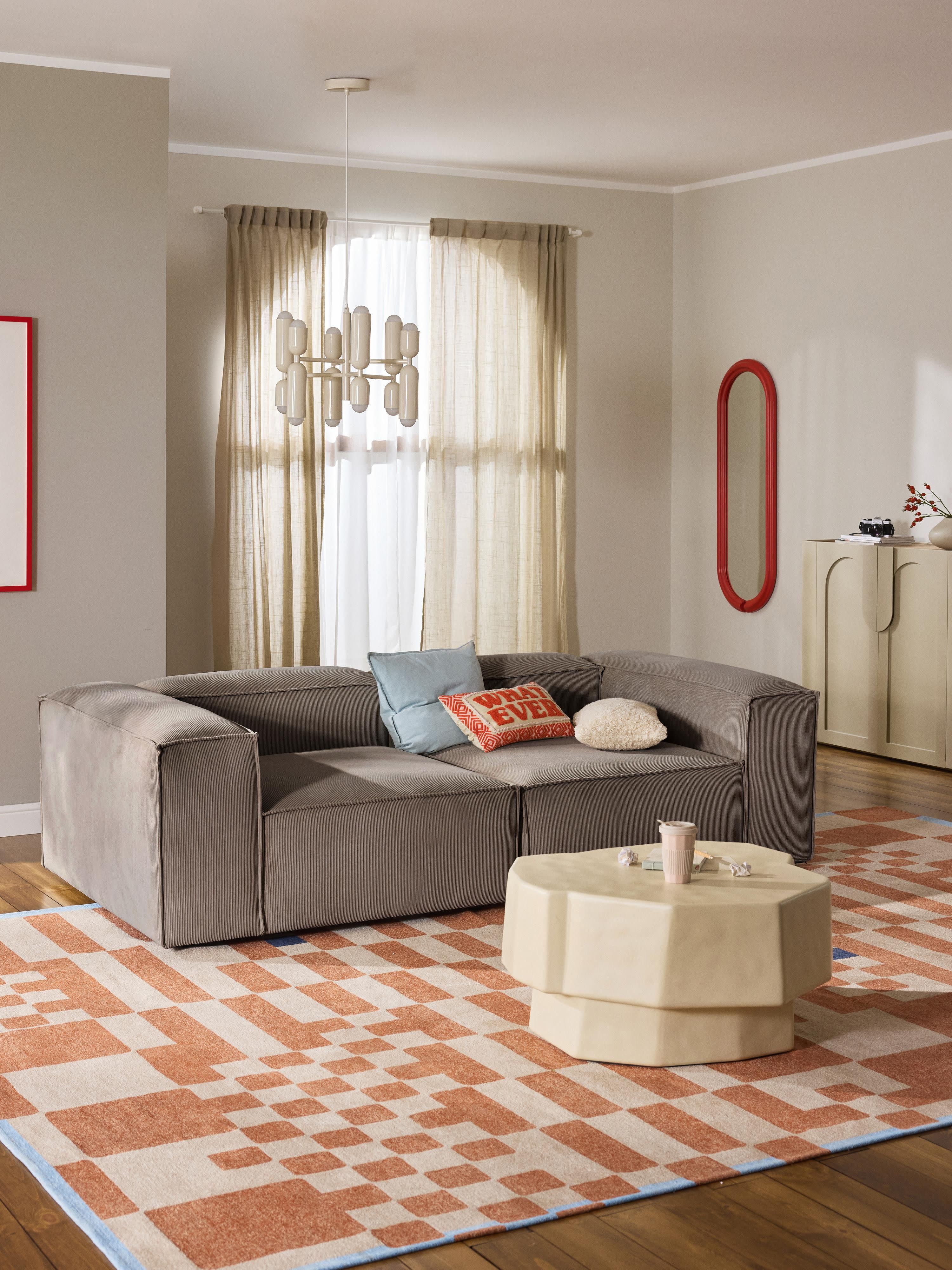 Modulaire bank Lennon (3-zits) van corduroy