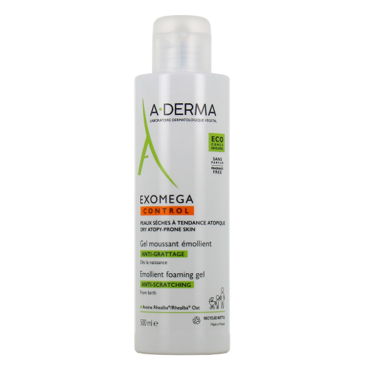 A Derma Gel moussant anti grattage Exomega Control - Peau atopique