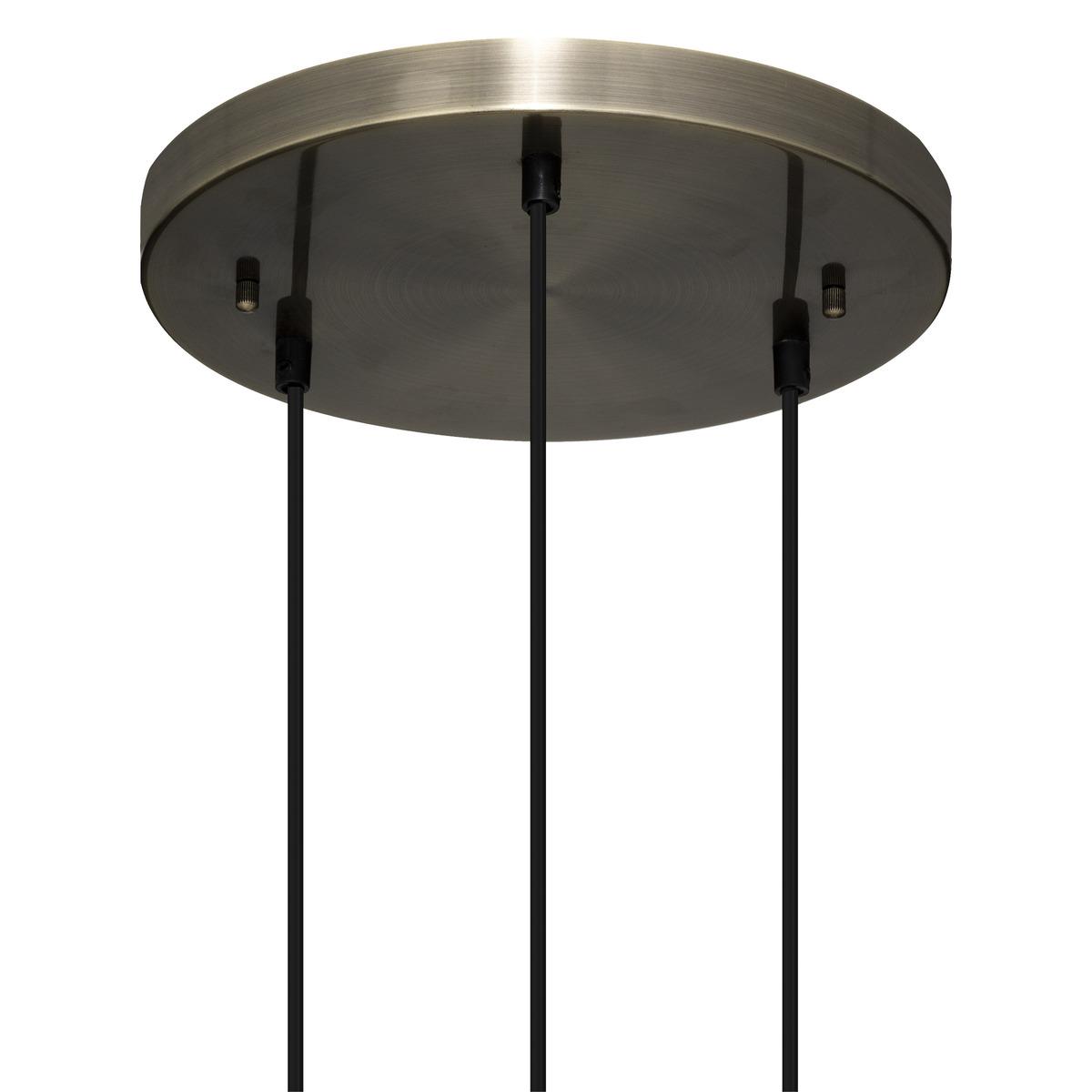 SUSPENSION X3 VERRE NIGHT DORE D.15CM