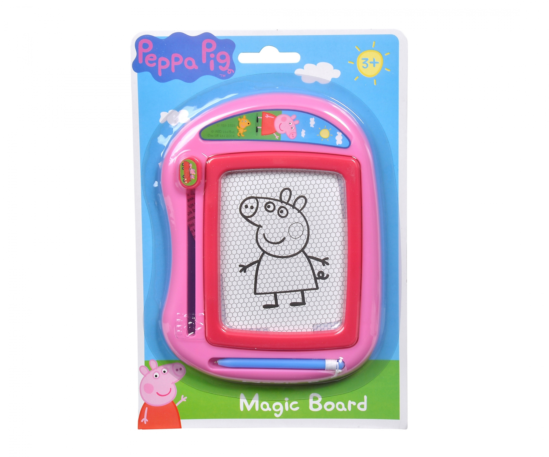 (16x13cm) Peppa Pig Maltafel Kinder Spielzeug Zauber Zeichnungs Tafel Magnet Zeichenbrett inkl. Stift (109262388) Lizenziert