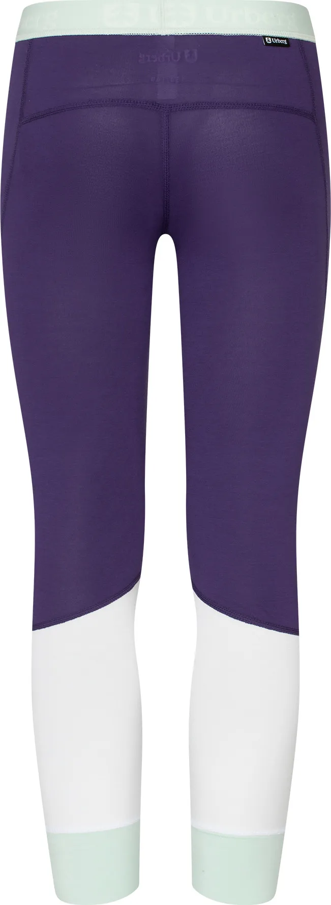 Urberg Juniors' Tree Base Layer Set Grape/cloudy Dancer/celadon