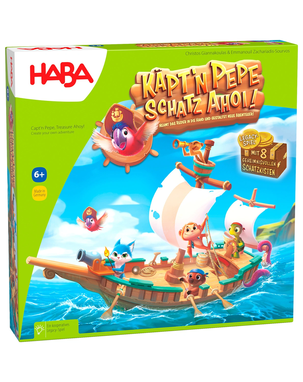 Gesellschaftsspiel KÄPT'N PEPE - SCHATZ AHOI!