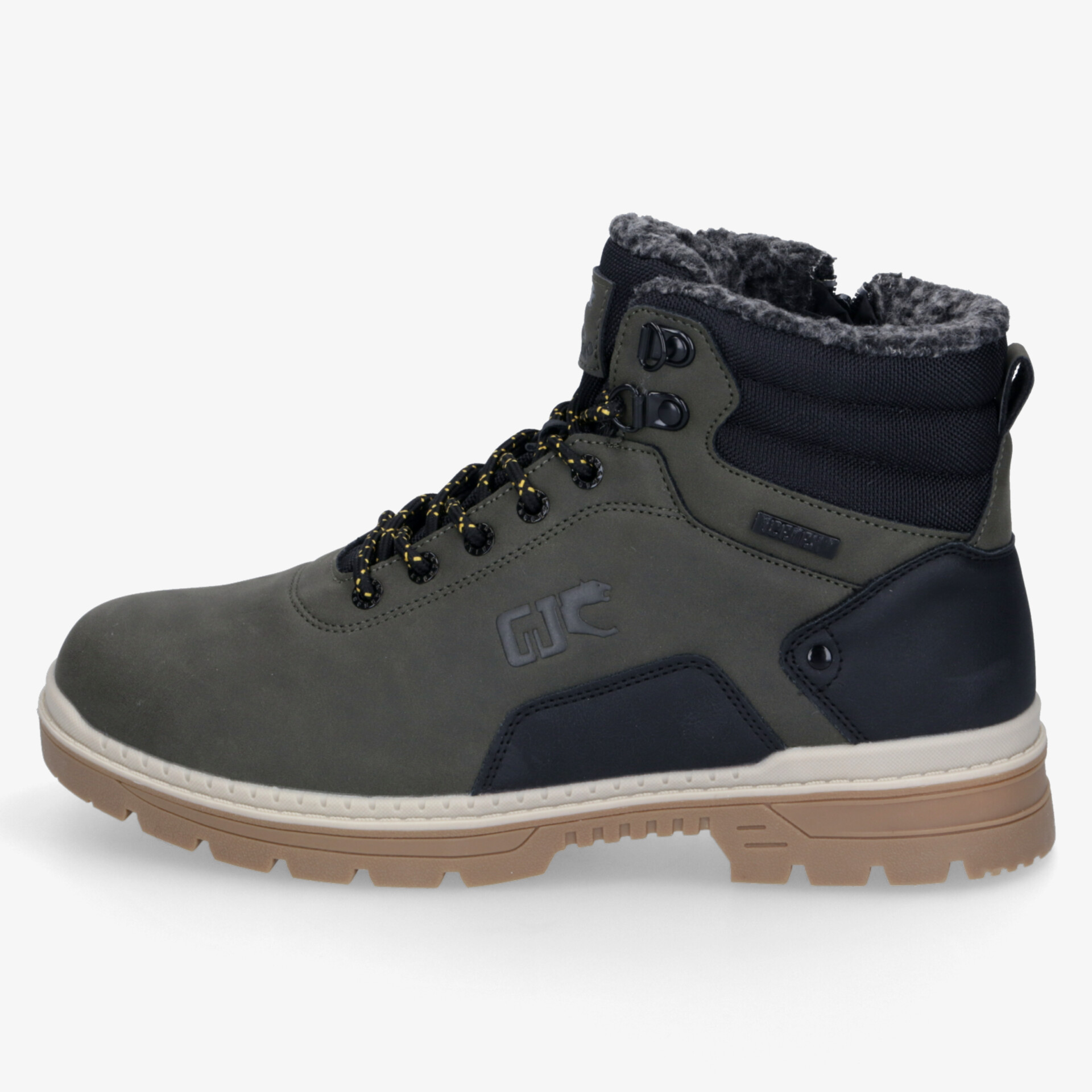 GORDON JACK Kinder Schnürstiefel olive
