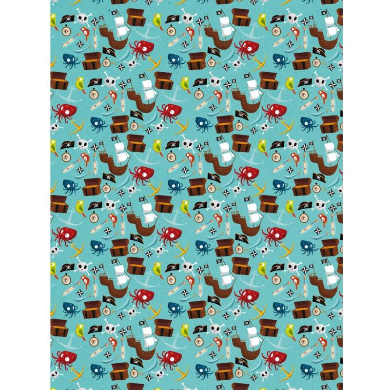728 - Pochette 20 feuilles Décopatch - Bleu
