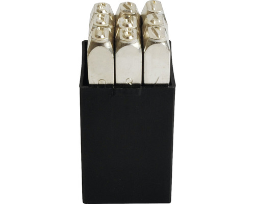 Stempelset 15mm, 9 stuks