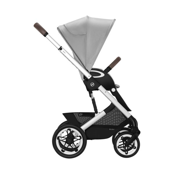 Cybex Talos S Lux Kinderwagen - Silver - Lava Grey / Mid Grey