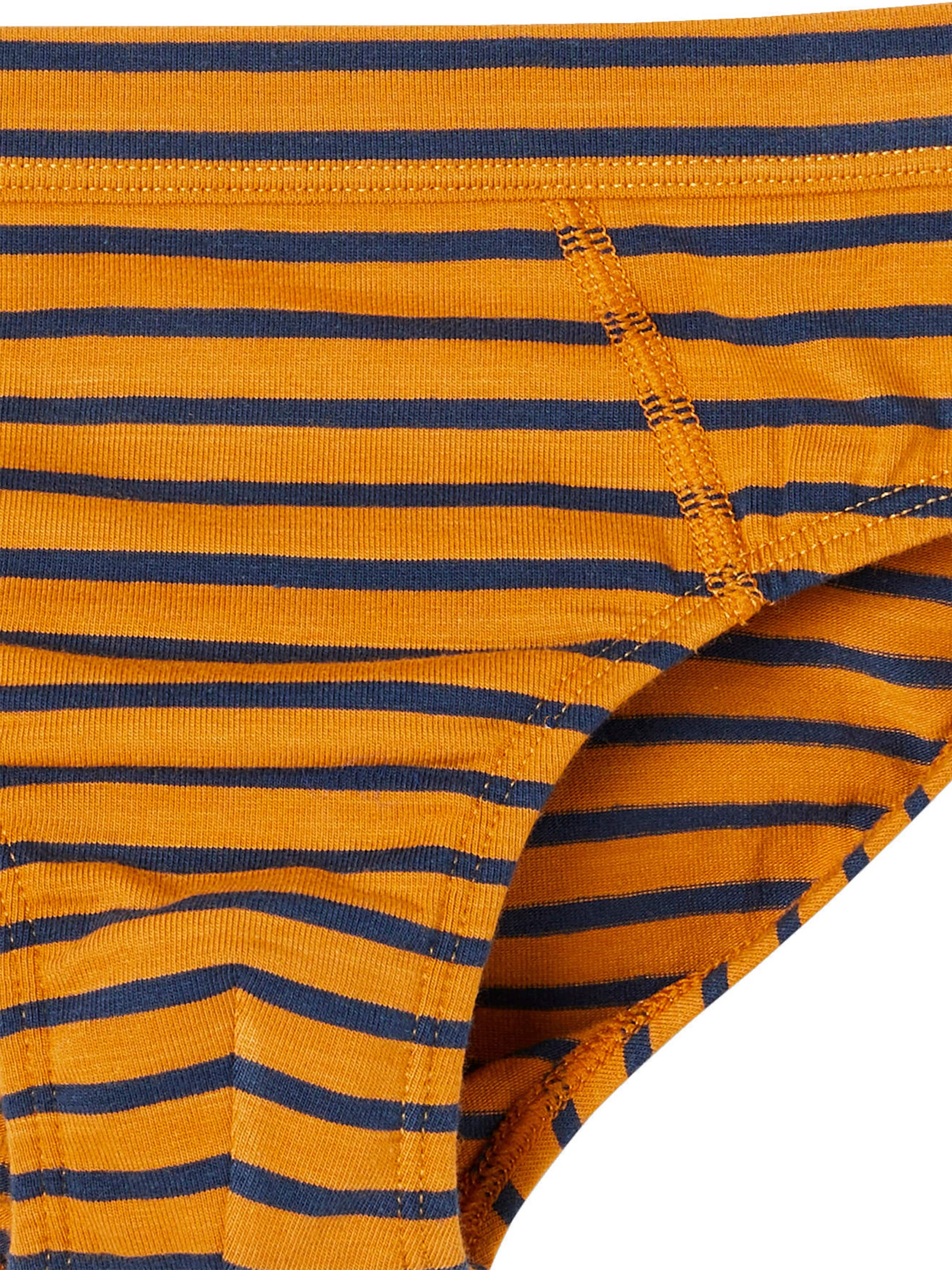 Vertbaudet 7er-Pack Jungen Slips mit Bio-Baumwolle, Wale himmelblau