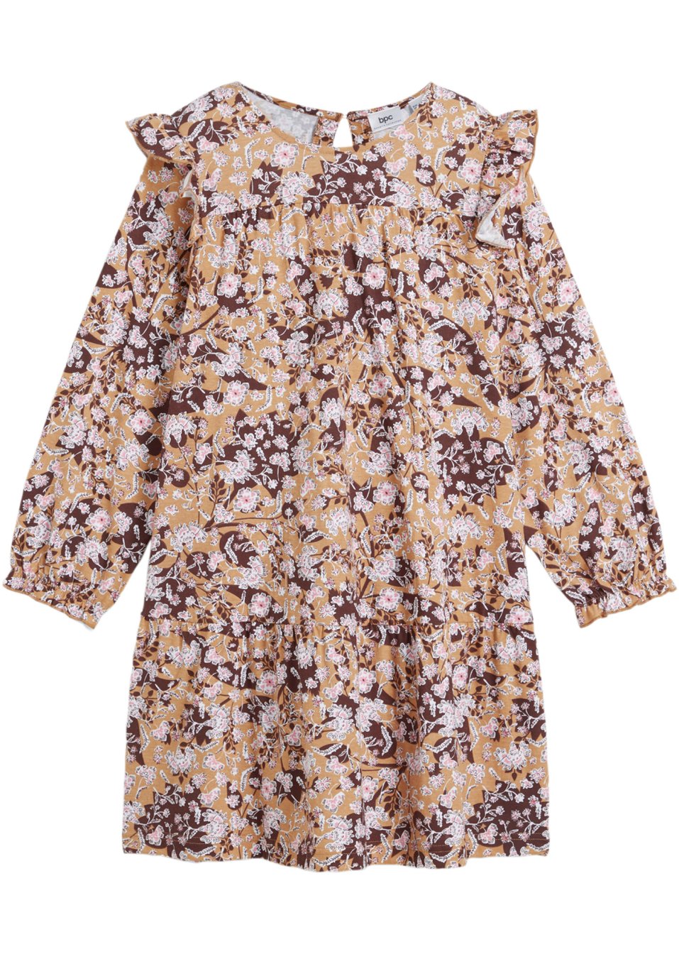 Robe en jersey fille avec volants
