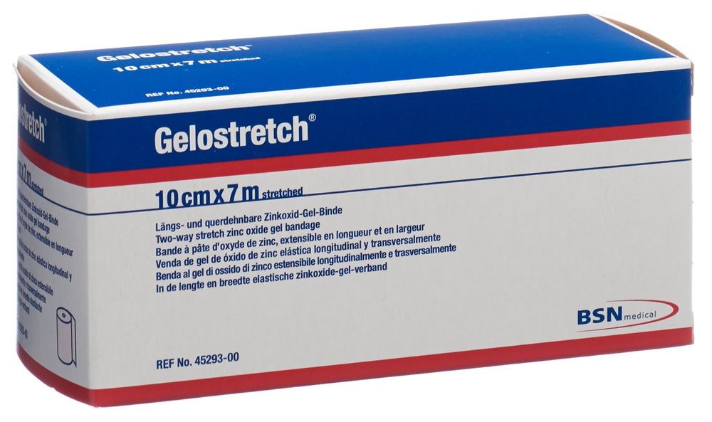 Gelostretch Zinkgelbinde<br>1 Stück, 7mx10cm