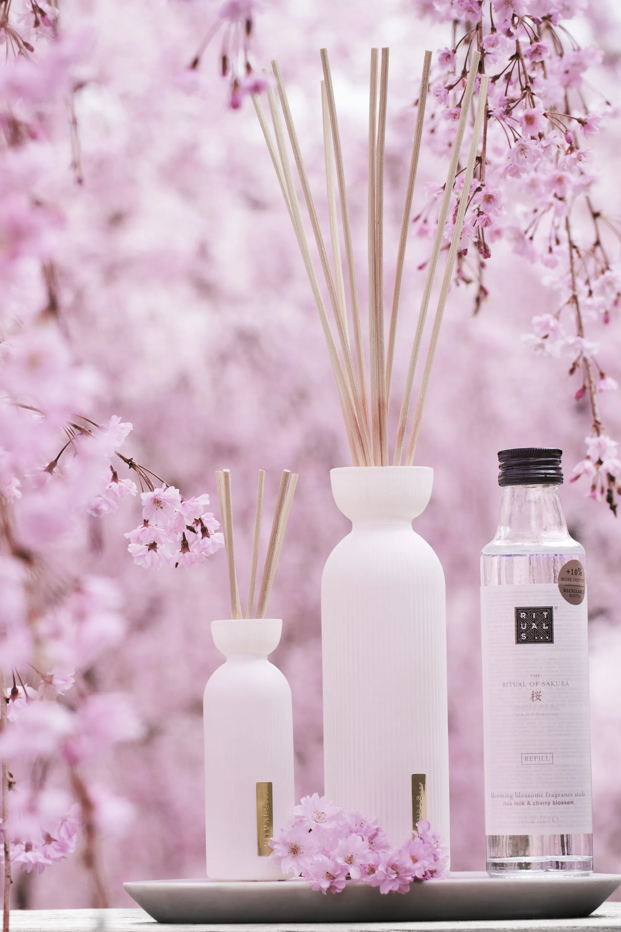 Rituals Bâtonnets parfumés The Ritual of Sakura rechargeable-250 ml