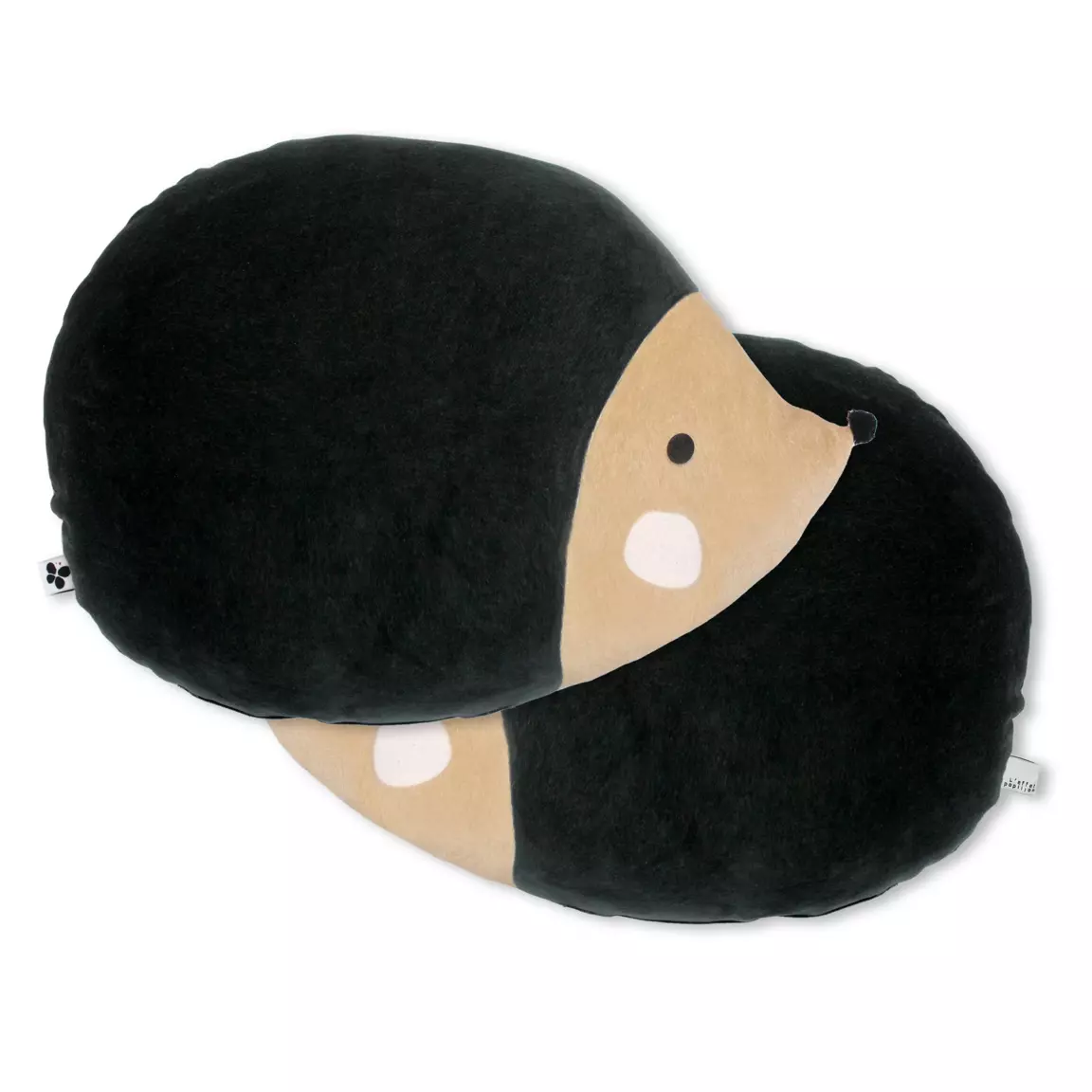 Coussin enfant Polisson Noir